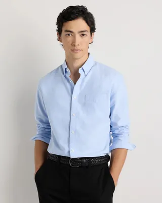 Pale blue oxford shirt, Quince